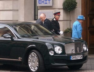 A Monarch’s Mulsanne