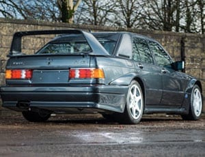 A muscular Mercedes