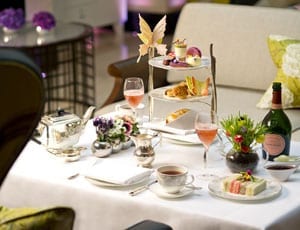 A tea that flowers