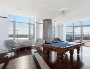 An apartment with extras