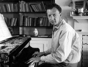 Lord Britten, OM, CH (better known as Benjamin Britten; 1913 – 1976)