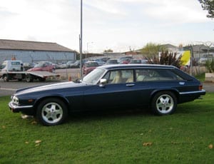 Braking an XJS