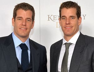 Cameron and Tyler Winklevoss (AKA “The Winklevii”)