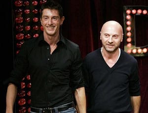 Domenico Dolce and Stefano Gabbana