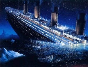 Sinking television