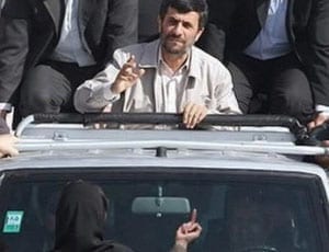 Picture of the Week: The two faces of Ahmadinejad