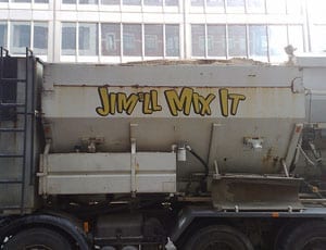 For how much longer will Jim be mixing it?