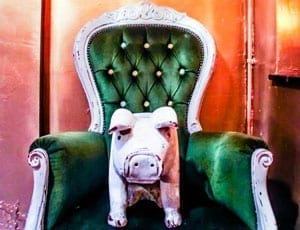 This little piggy makes an excellent cocktail