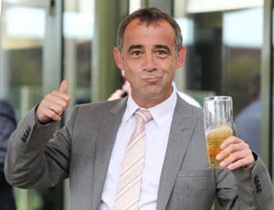 A pint of Michael Le Vell