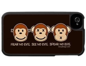 The “i” wise monkeys