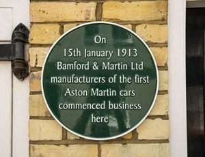 The birthplace of Aston Martin is for sale