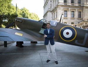 A Spitfire soars