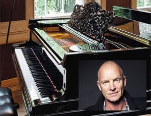 Sting’s Steinway Sells