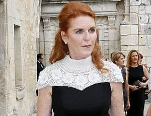 Sarah, Duchess of York (AKA “Fergie”, née Sarah Ferguson)