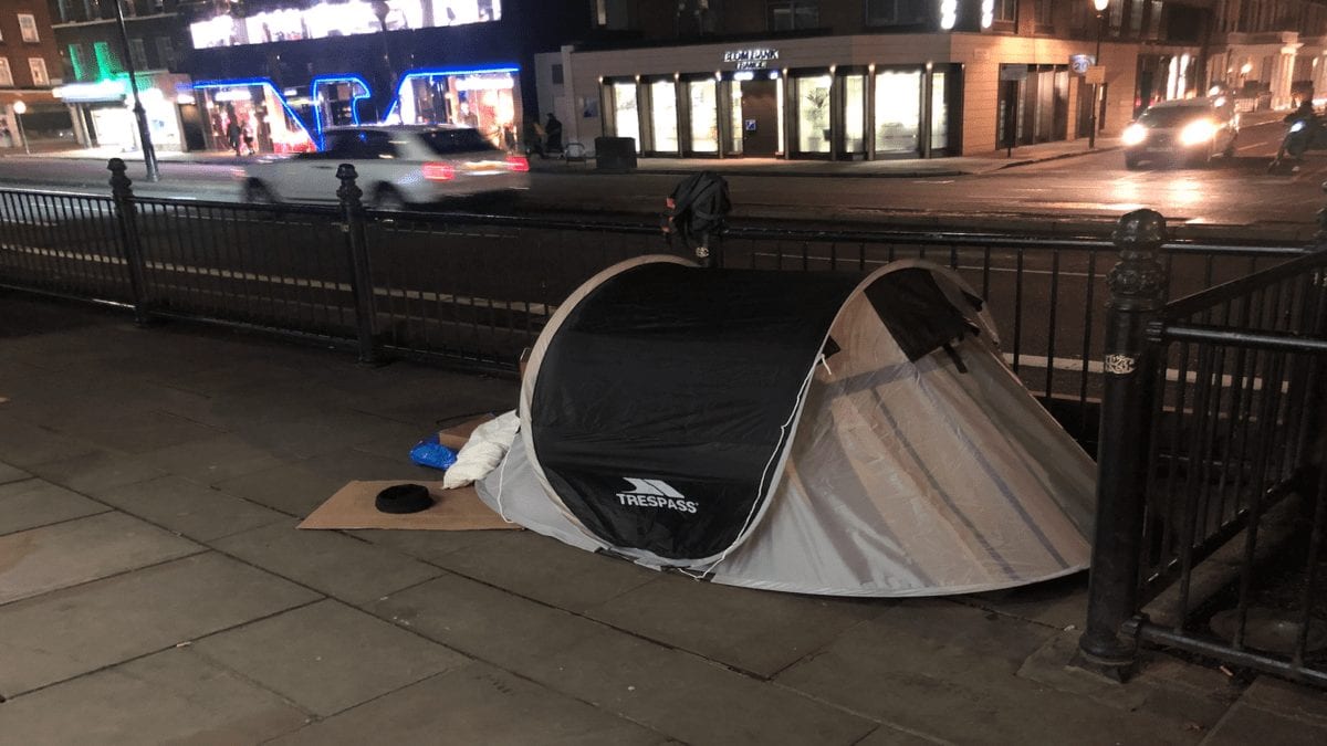 Knightsbridge – Tent City 2020