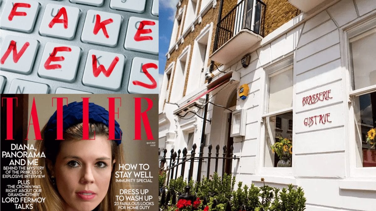 Tatler Tells Fake Tales
