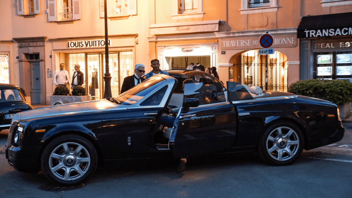 Rolling With Karl Lagerfeld