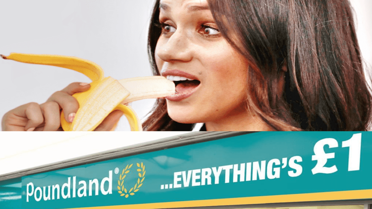 Poundland MeGain – Duchess of Sussex Goes Bananas
