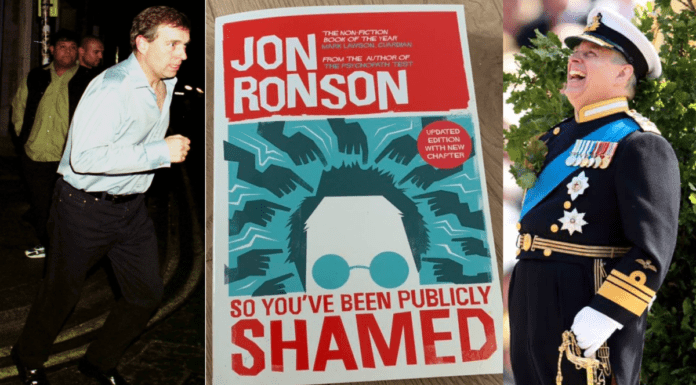 So, Prince Andrew, You’ve Been Publicly Shamed