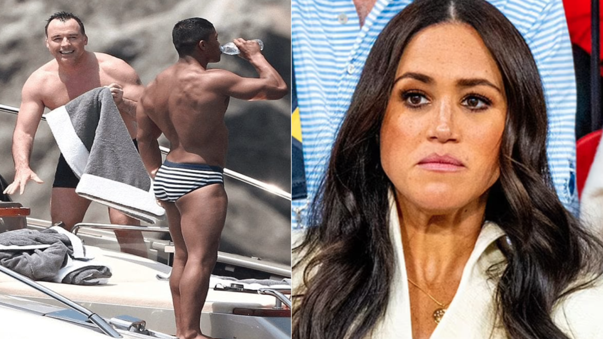 Furnish-less Pearl – Meghan Markle & David Furnish Fail