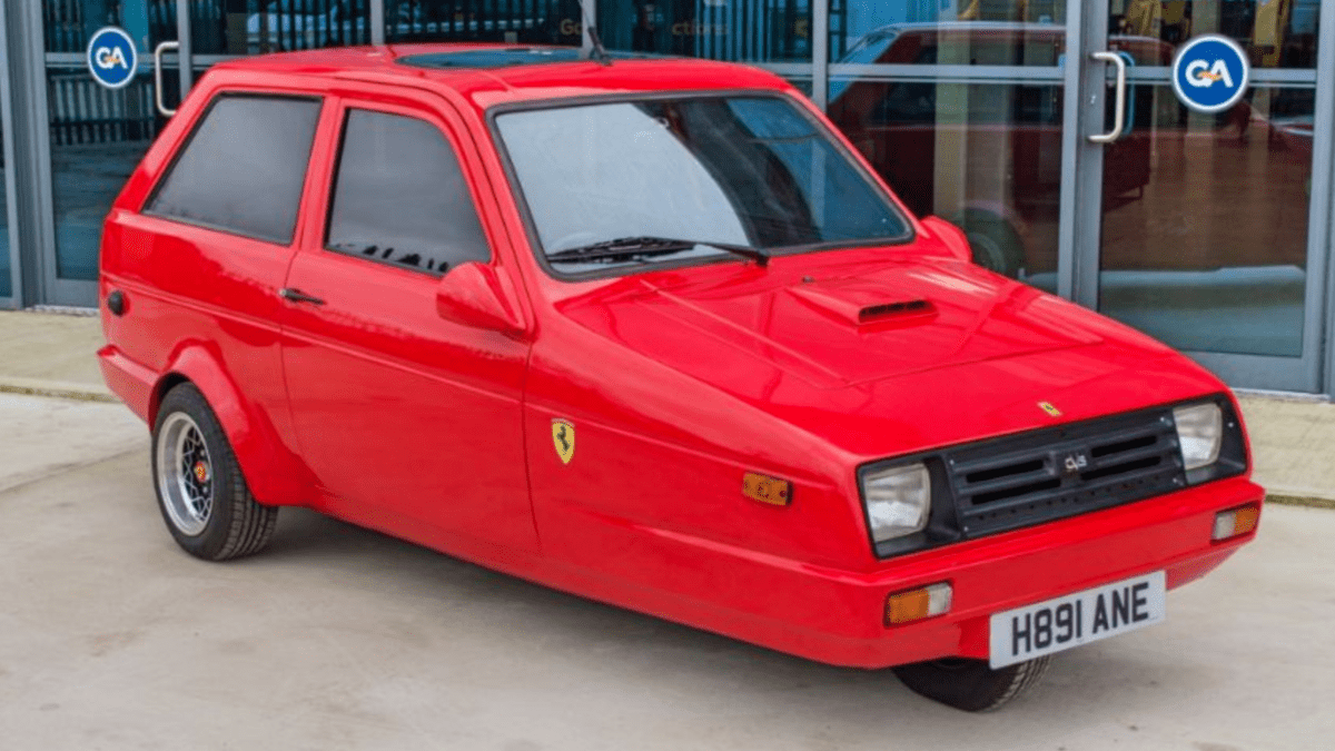 Ferrari Tastes On A Reliant Robin Budget
