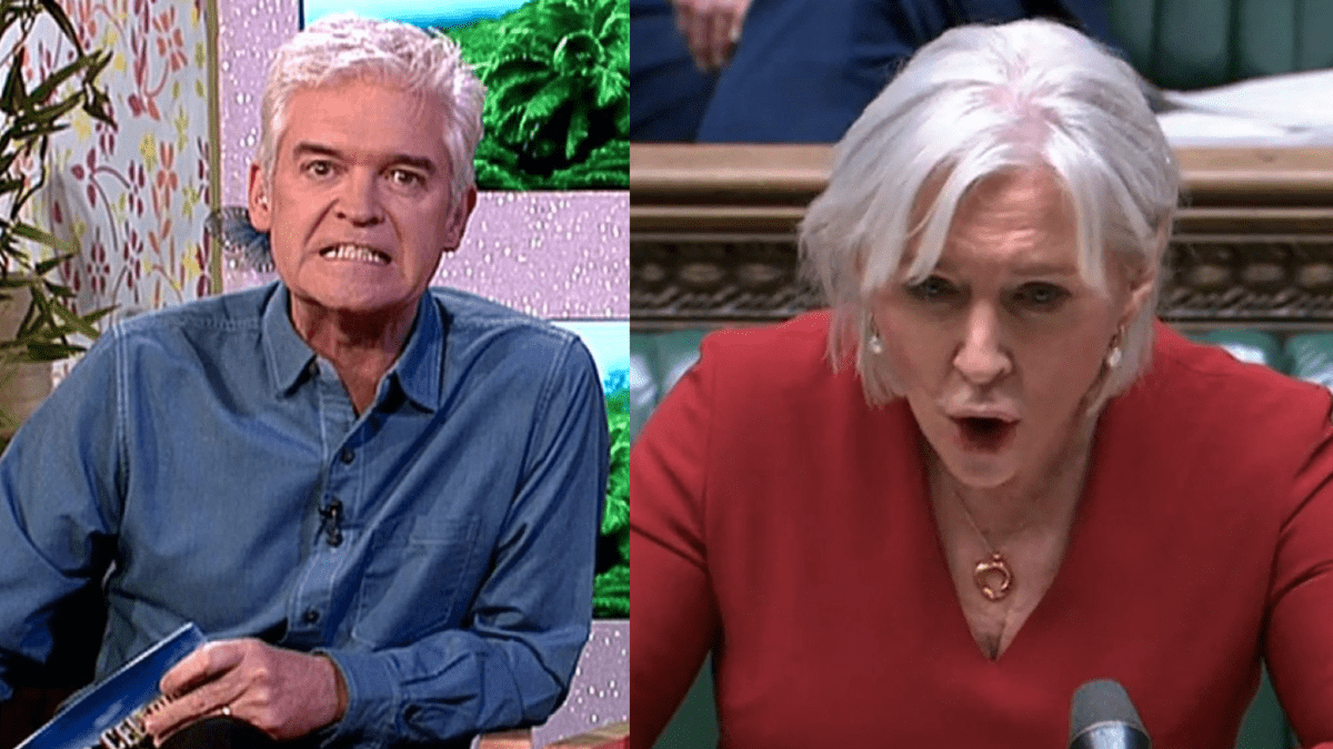 ‘Nasty Nad’ Nails ‘Pugnacious Phil’ – Nadine Dorries Slaughters Phillip Schofield
