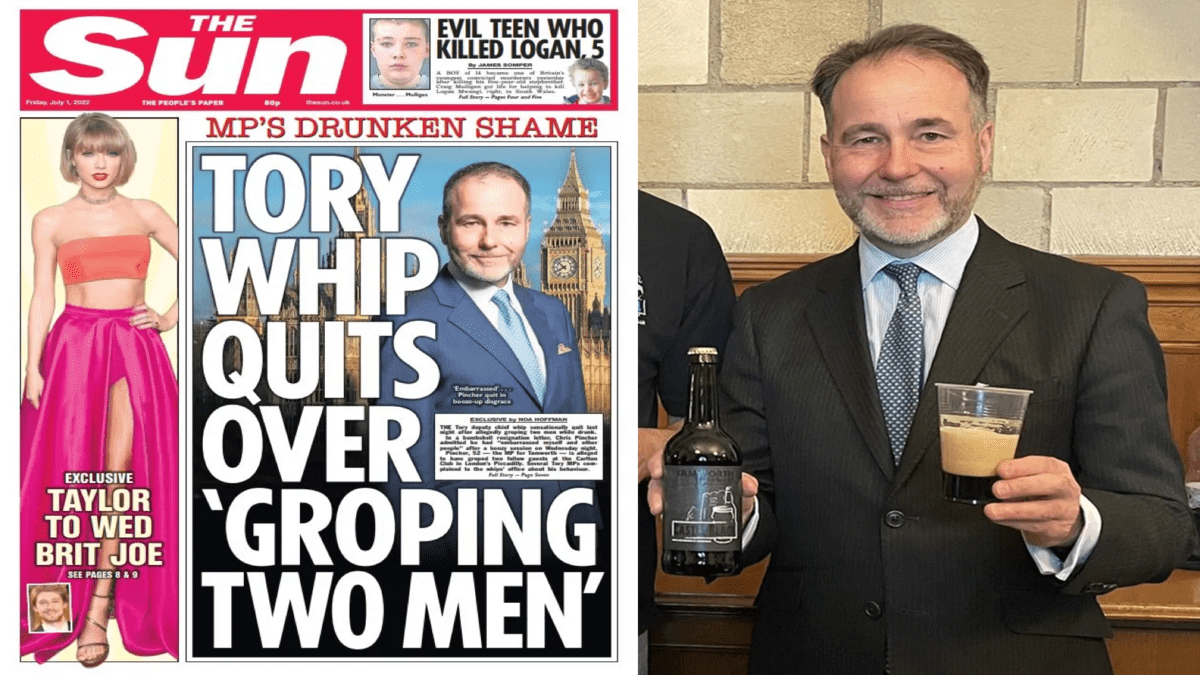 Poundland Pinching Pest Out – Sex Pest Chris Pincher Resigns As An MP