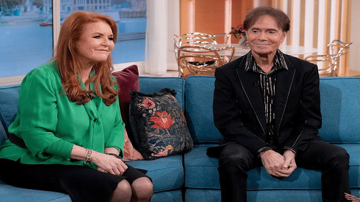 A Carbonara Calamity – Feckless Fergie & Creepy Christian Crooner Cliff Appear on ‘This Morning’