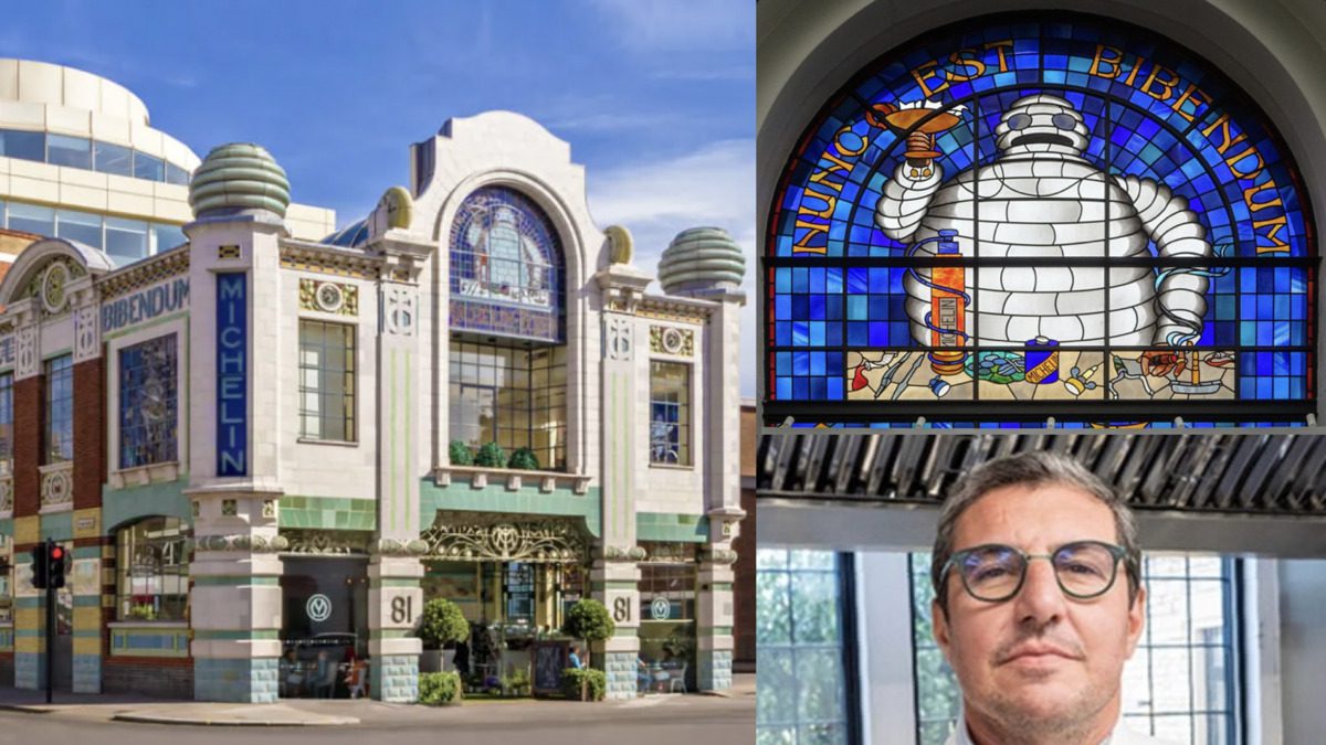 Bibendum restaurant Michelin House 61 Fulham Road Chelsea London SW3 6RH Claude Bosi Reopening July 2026